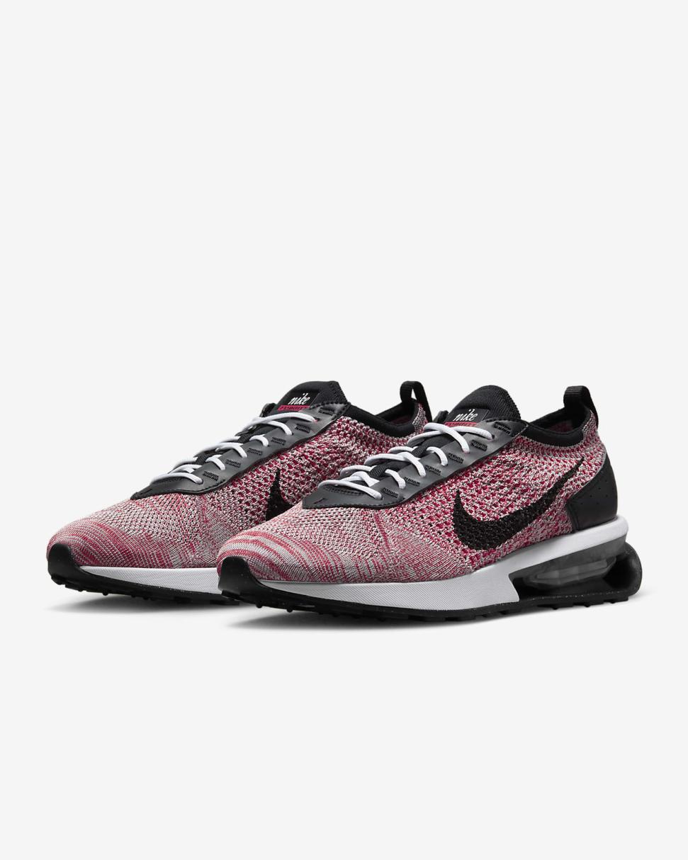 Nike Air Max Flyknit Racer Next Nature University Red/Wolf Grey/Black/Black | Mens Nike Lifestyle