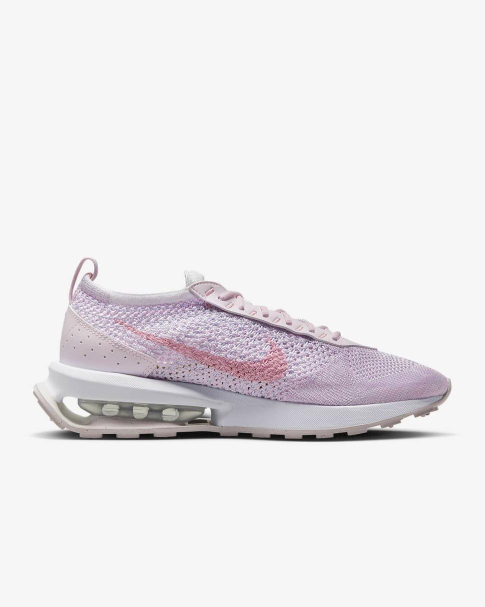 Nike Air Max Flyknit Racer Next Nature White/Pearl Pink/Football Grey/Medium Soft Pink | Womens Nike Lifestyle