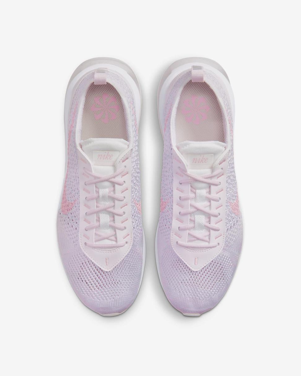 Nike Air Max Flyknit Racer Next Nature White/Pearl Pink/Football Grey/Medium Soft Pink | Womens Nike Lifestyle