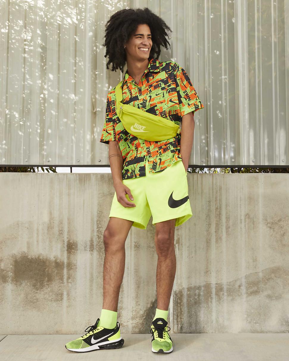 Nike Air Max Flyknit Racer Volt/White/Sequoia/Black | Mens Nike Lifestyle