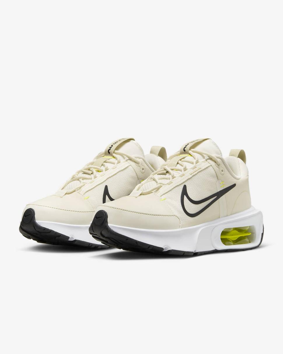 Nike Air Max INTRLK Phantom/White/Black/Sanded Gold | Womens Nike Lifestyle