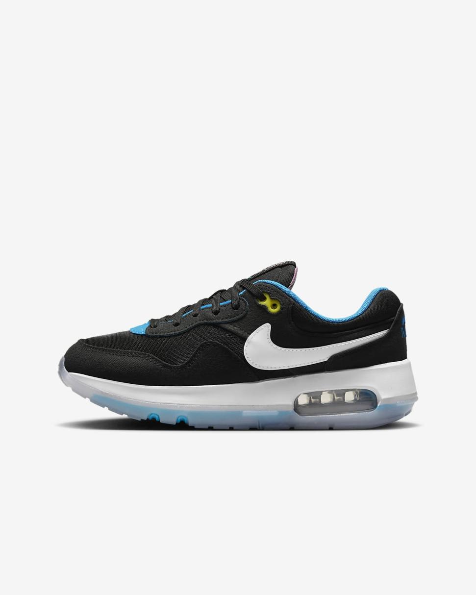 Nike Air Max Motif Black/Blue Lightning/Game Royal/White | Kids Nike First Day Kicks
