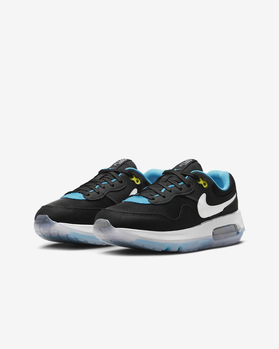 Nike Air Max Motif Black/Blue Lightning/Game Royal/White | Kids Nike First Day Kicks