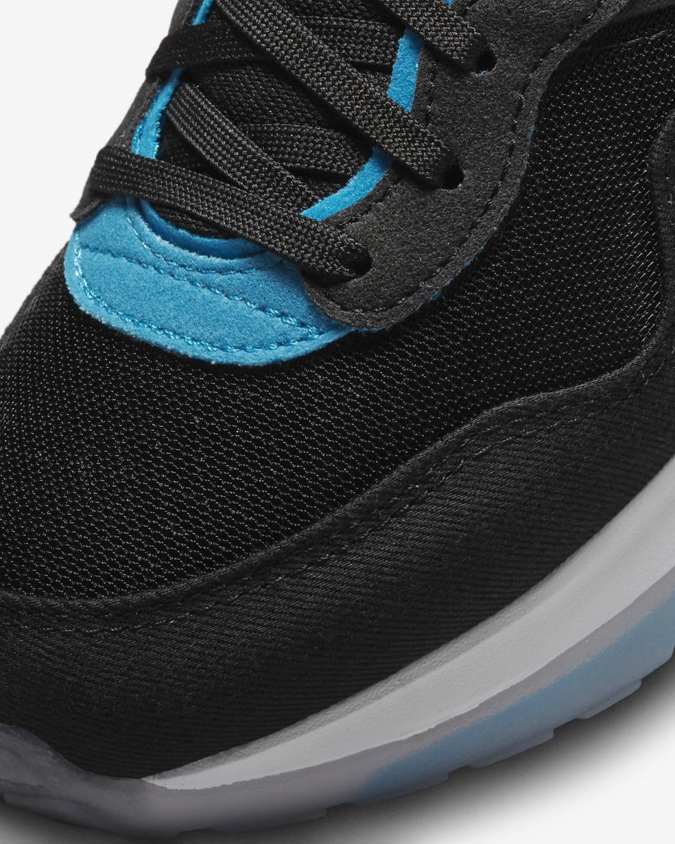 Nike Air Max Motif Black/Blue Lightning/Game Royal/White | Kids Nike First Day Kicks