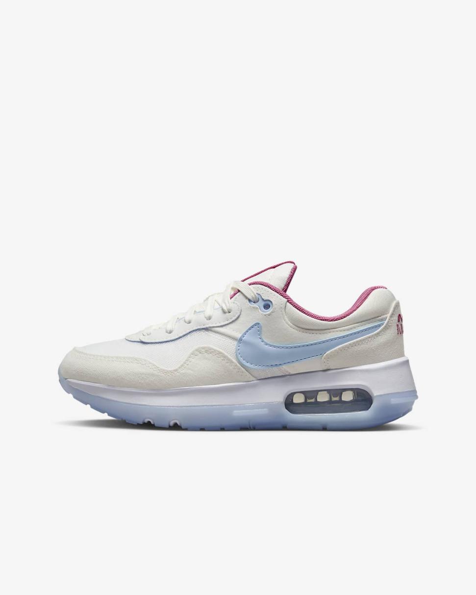 Nike Air Max Motif Summit White/Cosmic Fuchsia/White/Cobalt Bliss | Kids Nike First Day Kicks