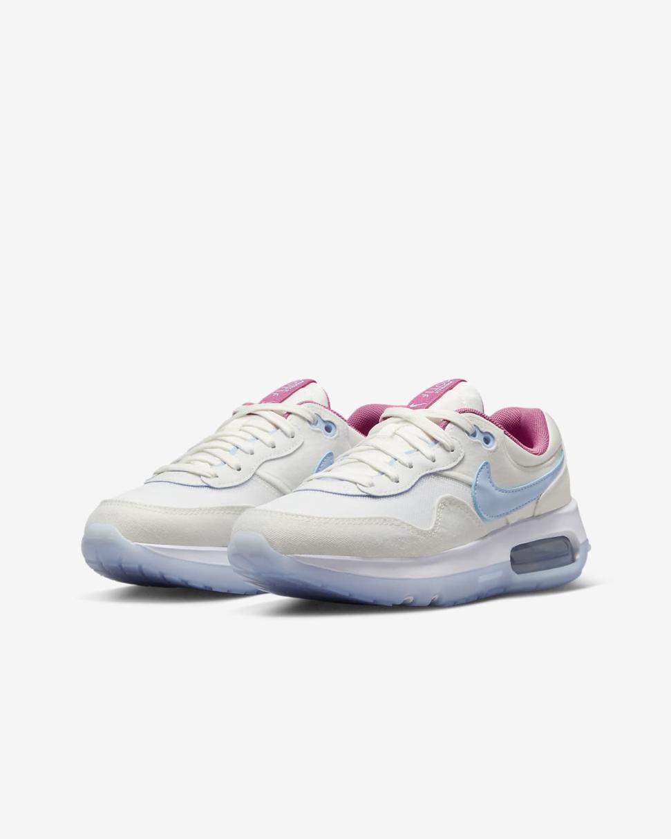 Nike Air Max Motif Summit White/Cosmic Fuchsia/White/Cobalt Bliss | Kids Nike First Day Kicks