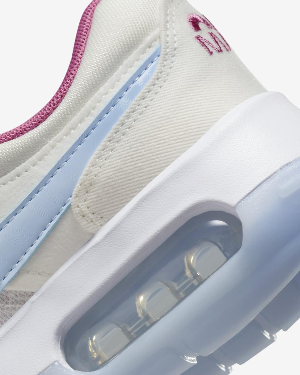 Nike Air Max Motif Summit White/Cosmic Fuchsia/White/Cobalt Bliss | Kids Nike First Day Kicks