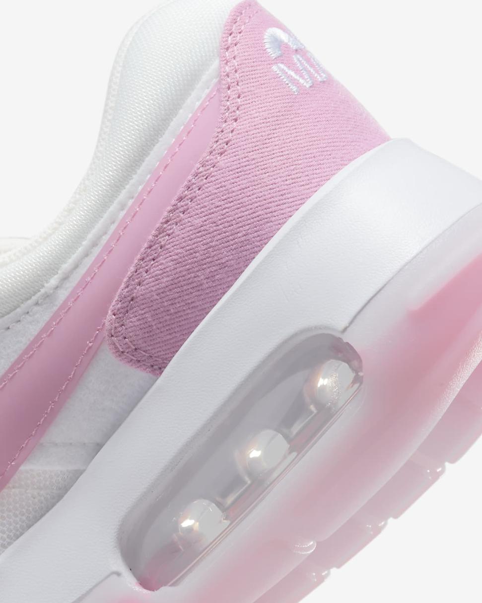 Nike Air Max Motif Summit White/White/Pink Foam/Elemental Pink | Kids Nike First Day Kicks