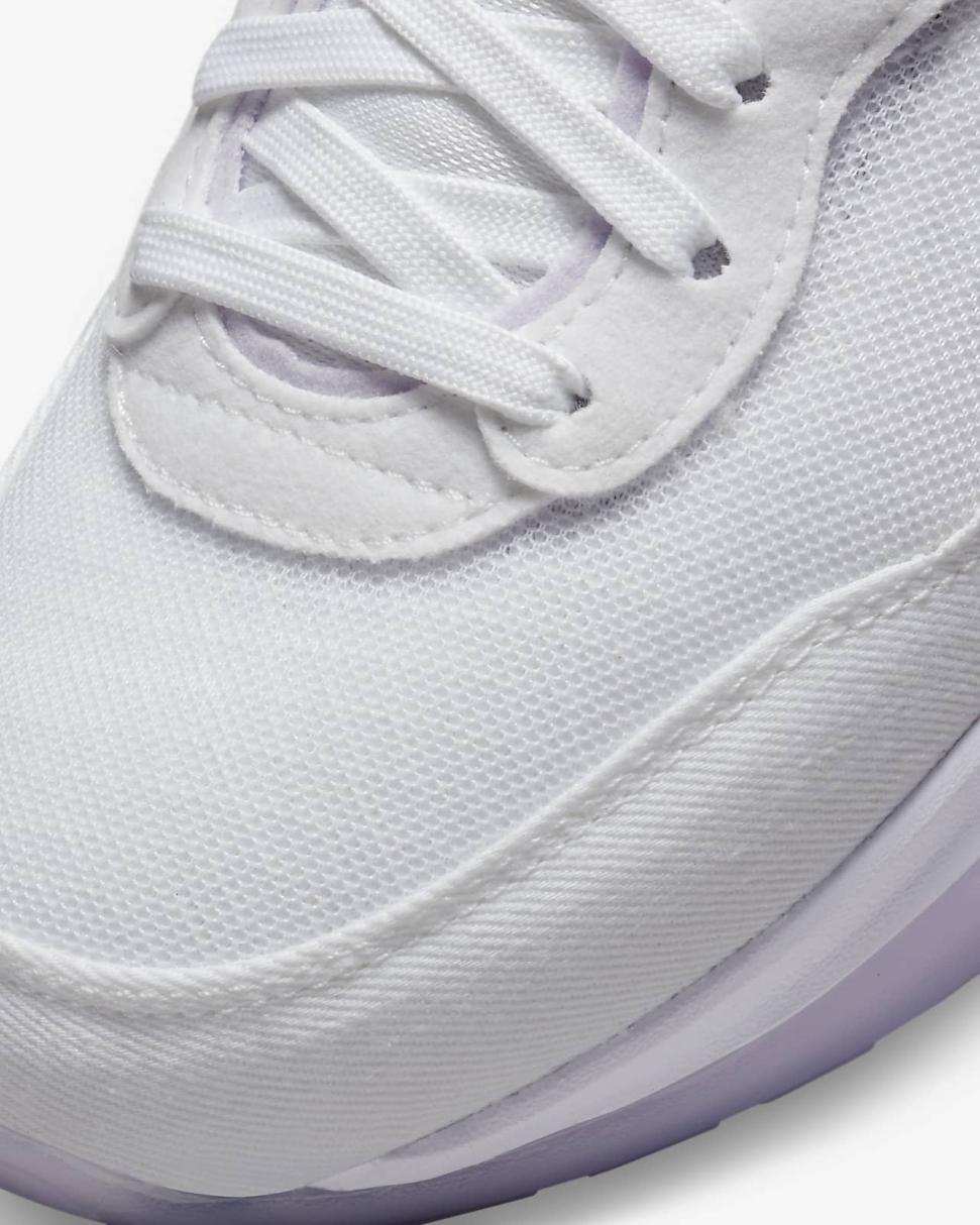 Nike Air Max Motif White/Midnight Navy/Violet Frost/Metallic Copper | Kids Nike First Day Kicks