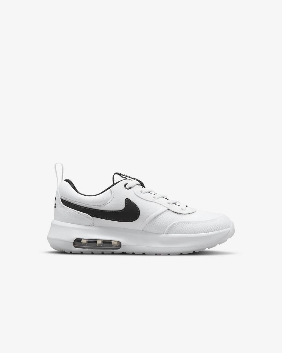 Nike Air Max Motif White/White/Black | Kids Nike Air Max