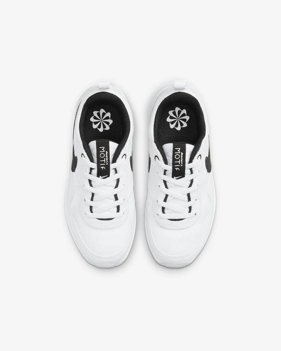 Nike Air Max Motif White/White/Black | Kids Nike Air Max