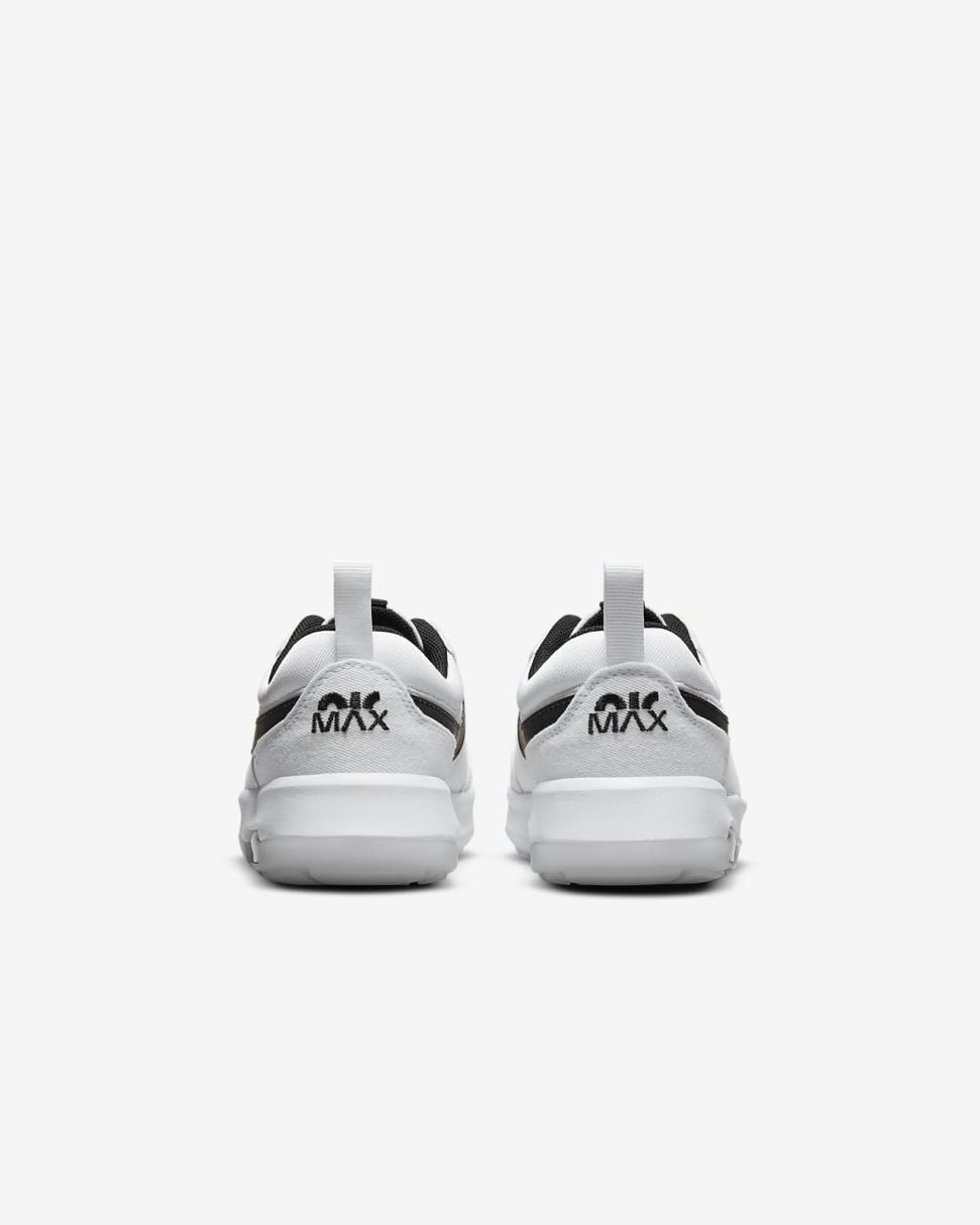 Nike Air Max Motif White/White/Black | Kids Nike Air Max