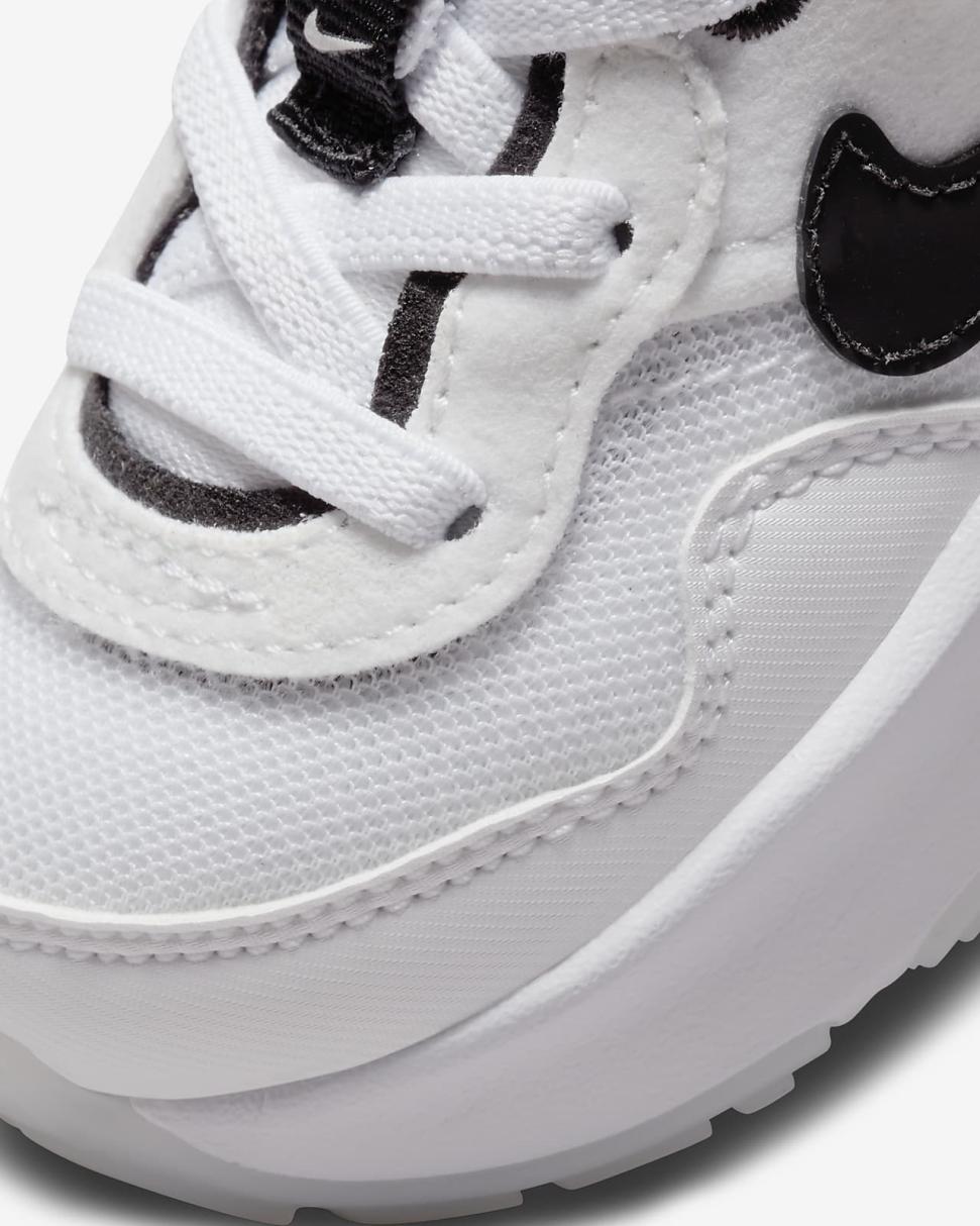 Nike Air Max Motif White/White/Black | Kids Nike Air Max