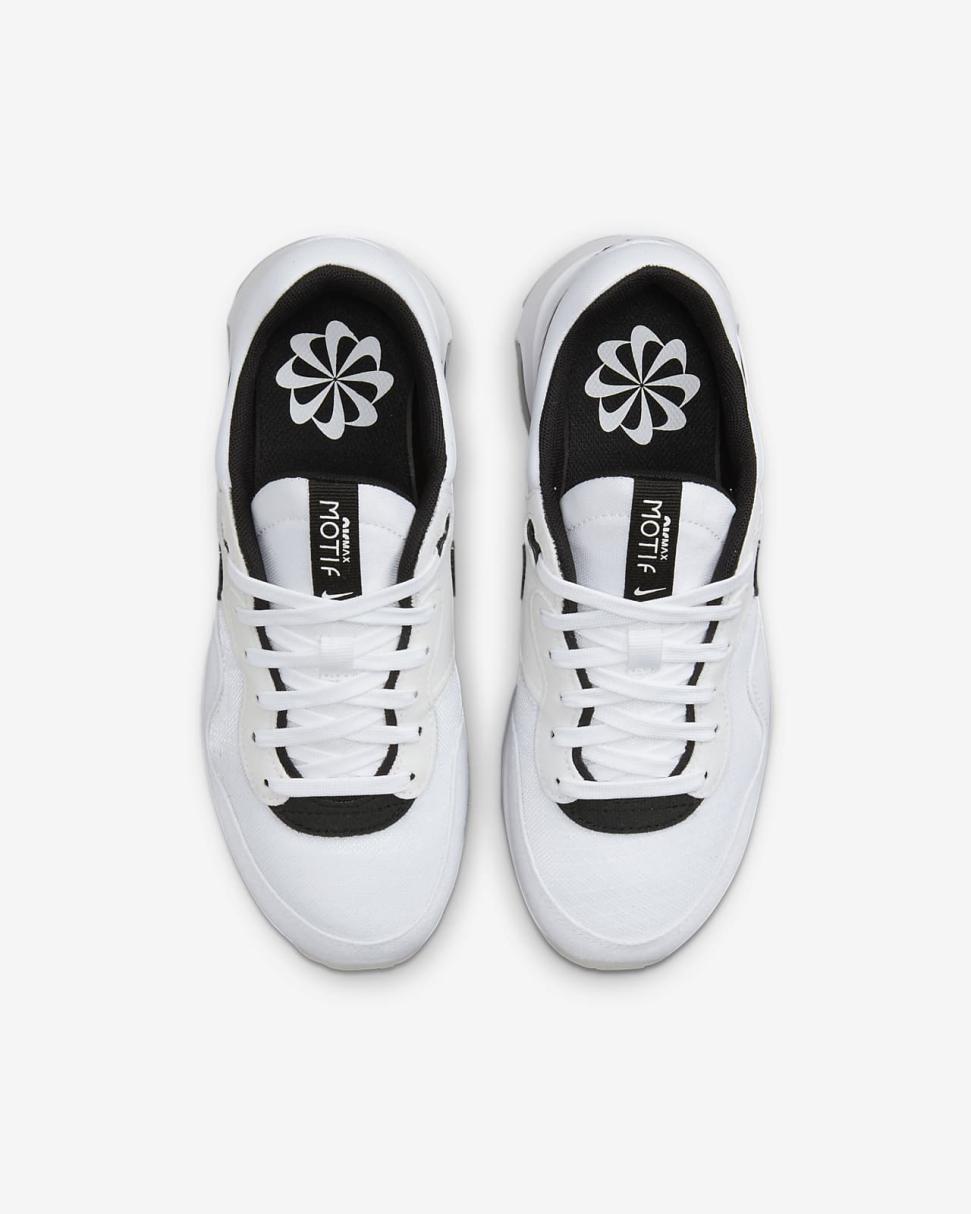 Nike Air Max Motif White/White/Black | Kids Nike First Day Kicks
