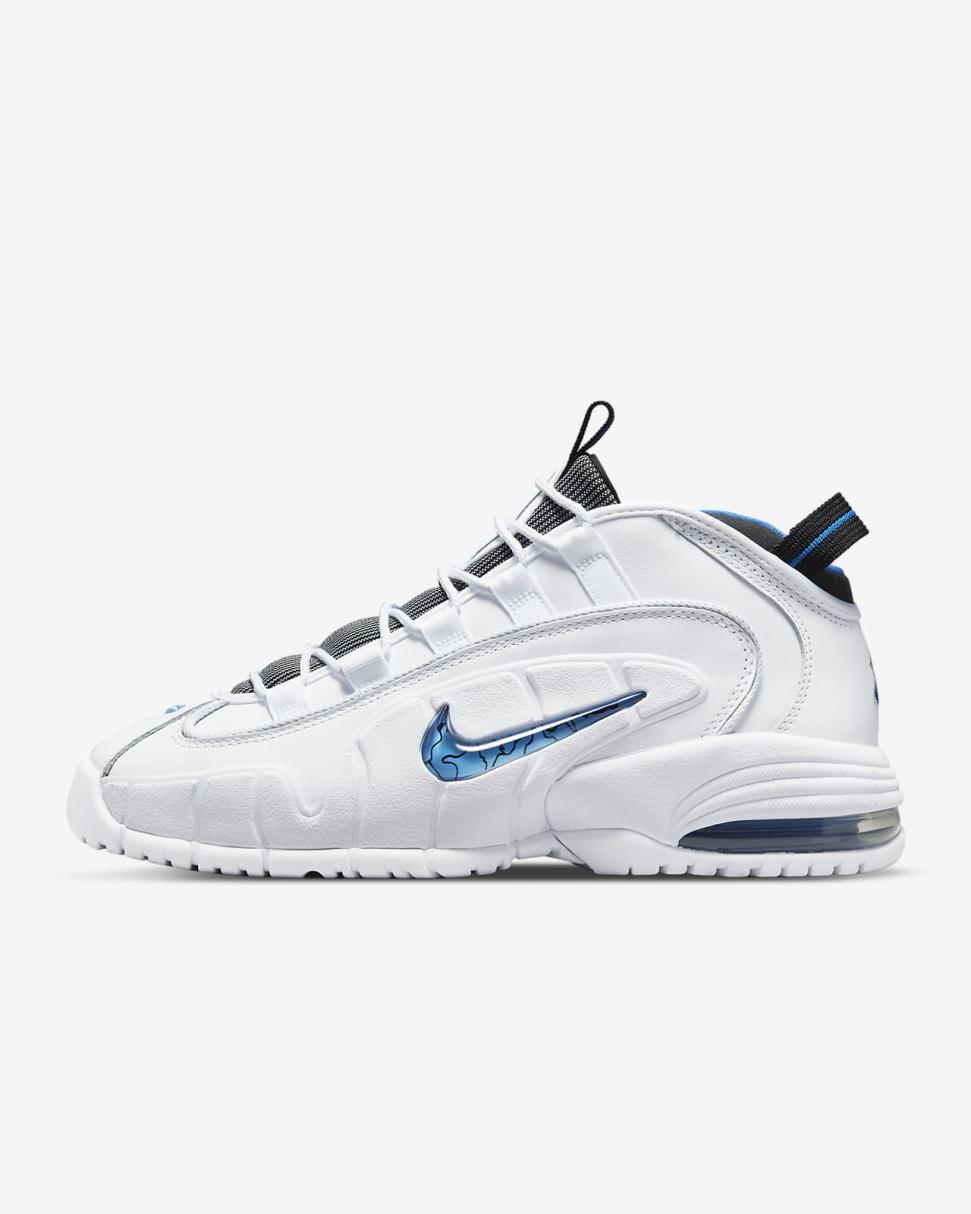 Nike Air Max Penny White/Black/Metallic Silver/Varsity Royal | Mens Nike Lifestyle