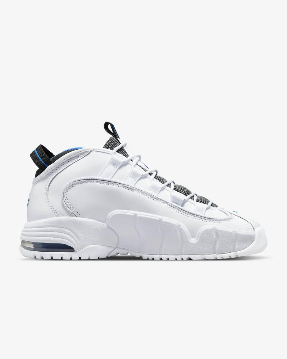 Nike Air Max Penny White/Black/Metallic Silver/Varsity Royal | Mens Nike Lifestyle
