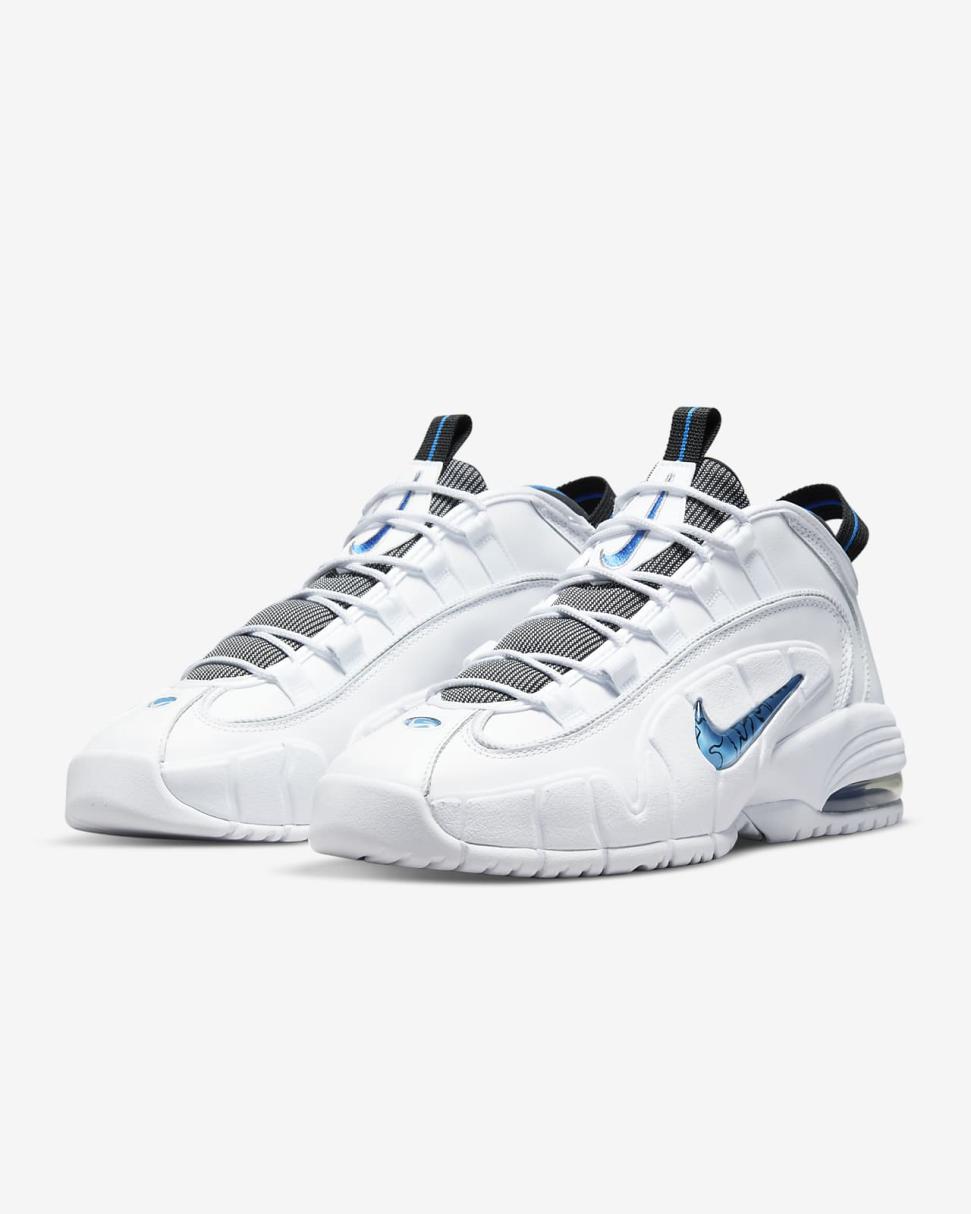 Nike Air Max Penny White/Black/Metallic Silver/Varsity Royal | Mens Nike Lifestyle