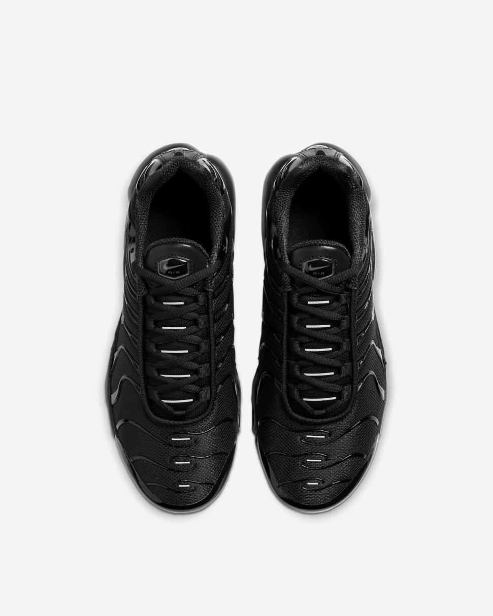 Nike Air Max Plus Black/Black/Black | Kids Nike First Day Kicks