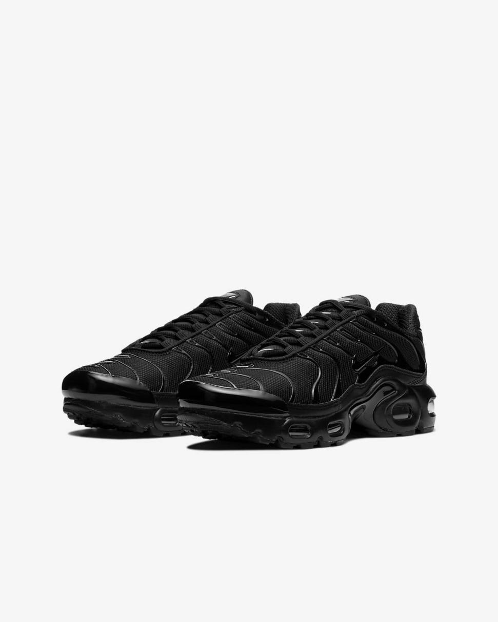 Nike Air Max Plus Black/Black/Black | Kids Nike First Day Kicks