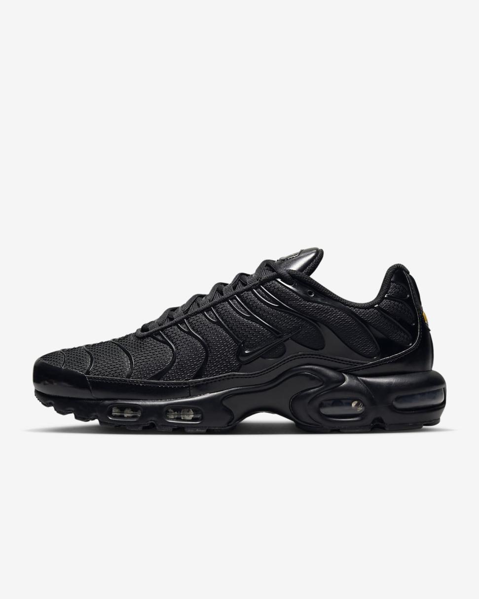 Nike Air Max Plus Black/Black/Black | Mens Nike First Day Kicks