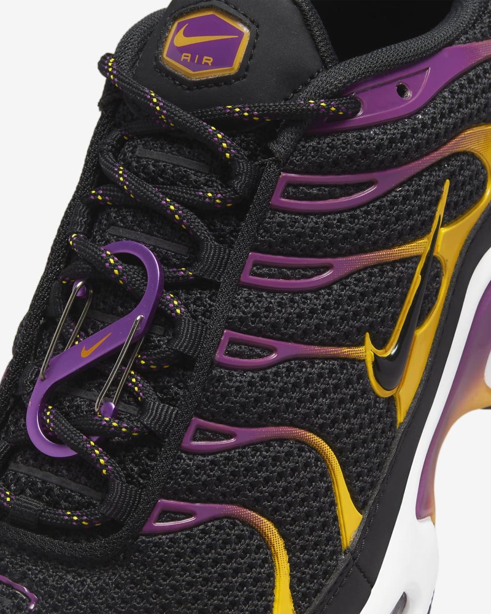 Nike Air Max Plus Black/University Gold/Viotech/Black | Mens Nike Lifestyle