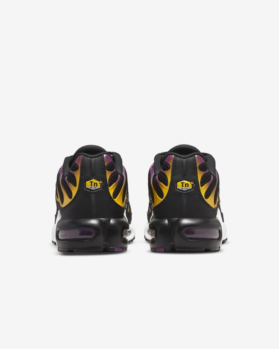 Nike Air Max Plus Black/University Gold/Viotech/Black | Mens Nike Lifestyle
