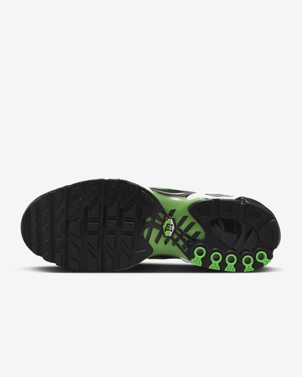 Nike Air Max Plus Black/White/Deep Royal/Scream Green | Mens Nike Lifestyle