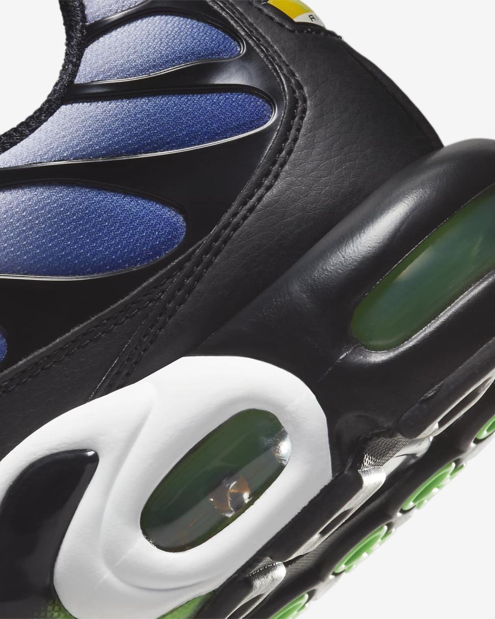 Nike Air Max Plus Black/White/Deep Royal/Scream Green | Mens Nike Lifestyle