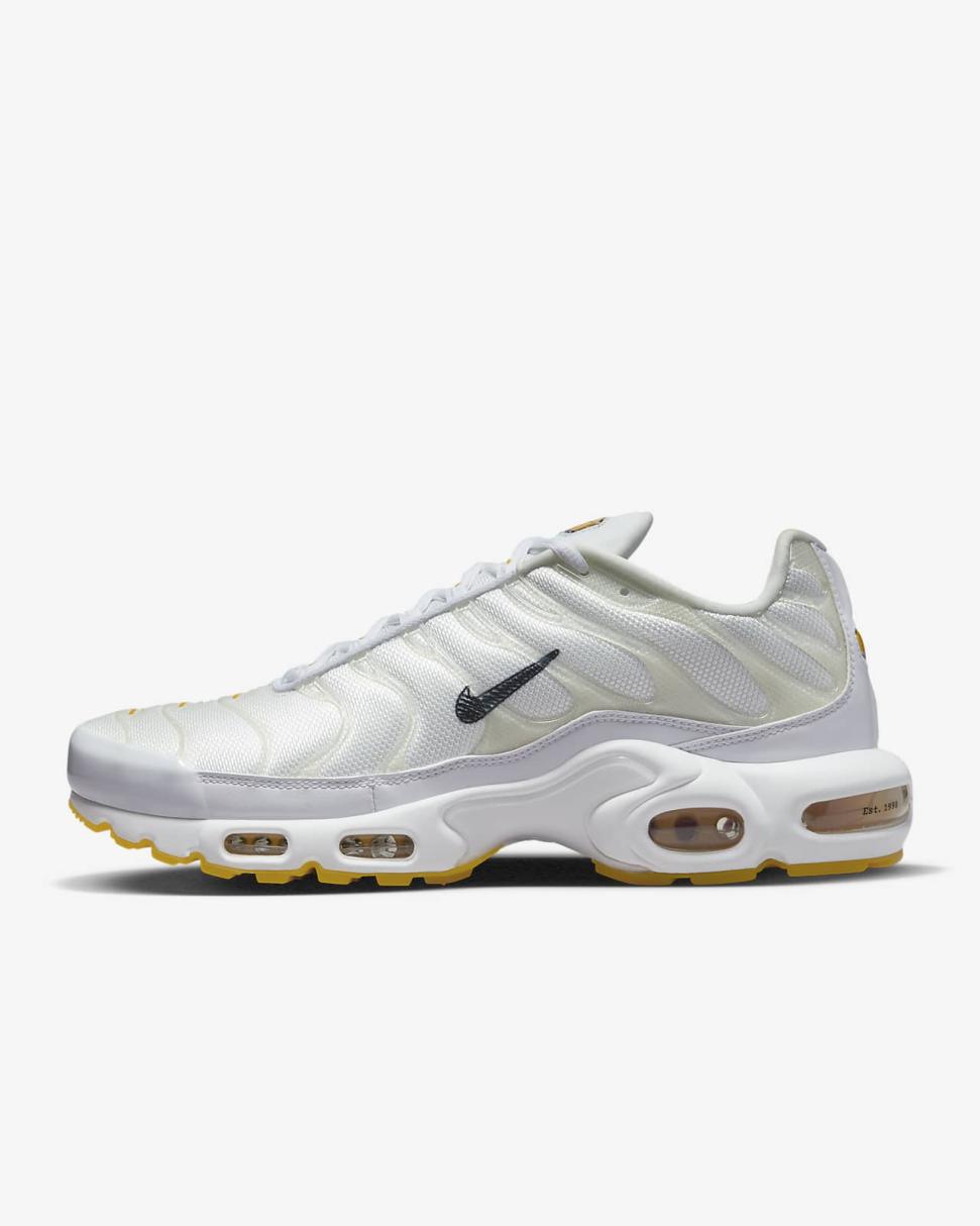 Nike Air Max Plus SE Summit White/White/White/Black | Mens Nike Lifestyle