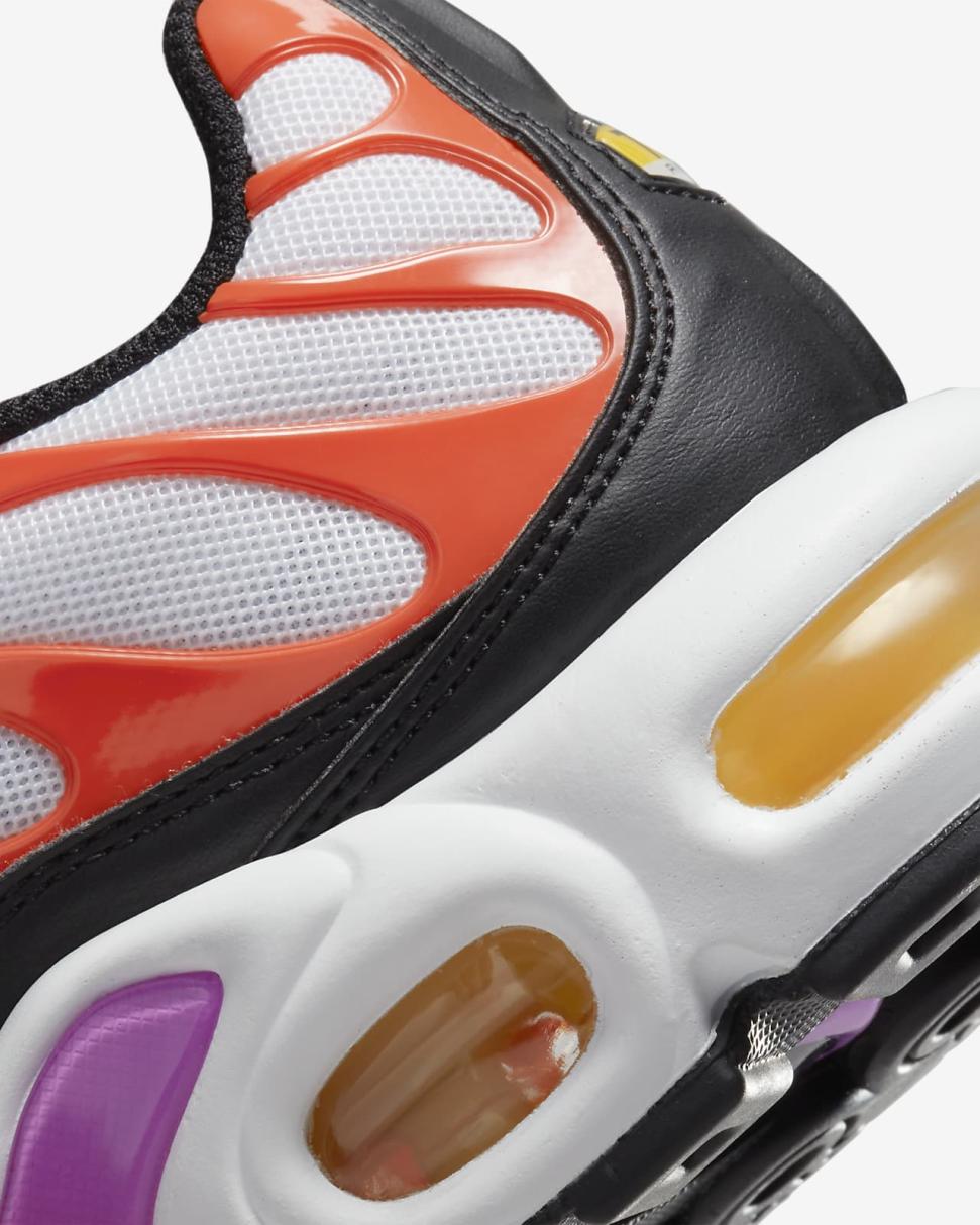 Nike Air Max Plus White/Black/Picante Red/Citron Pulse | Womens Nike Lifestyle