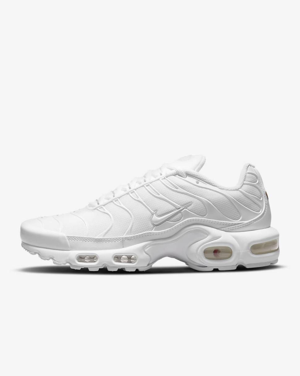 Nike Air Max Plus White/Pure Platinum/White | Womens Nike First Day Kicks