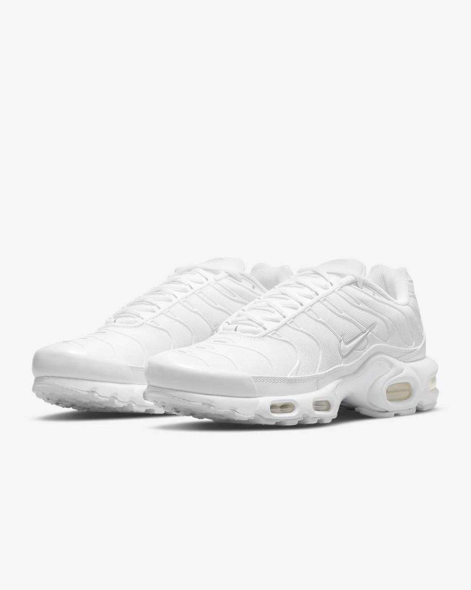 Nike Air Max Plus White/Pure Platinum/White | Womens Nike First Day Kicks