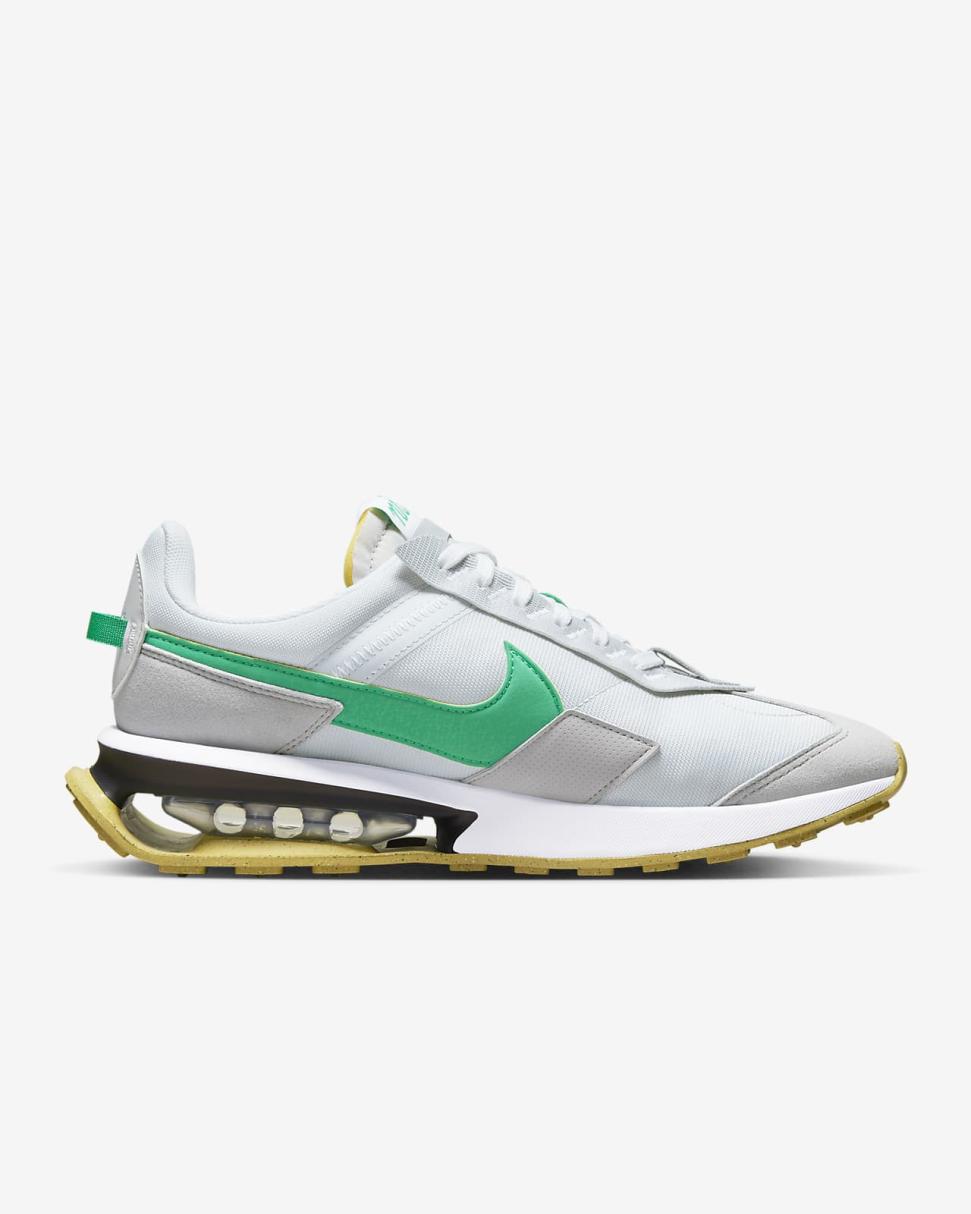 Nike Air Max Pre-Day Pure Platinum/Wolf Grey/White/Stadium Green | Mens Nike Air Max