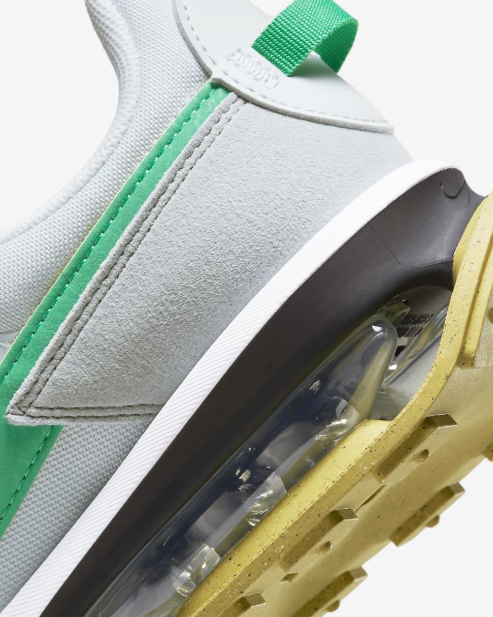 Nike Air Max Pre-Day Pure Platinum/Wolf Grey/White/Stadium Green | Mens Nike Air Max