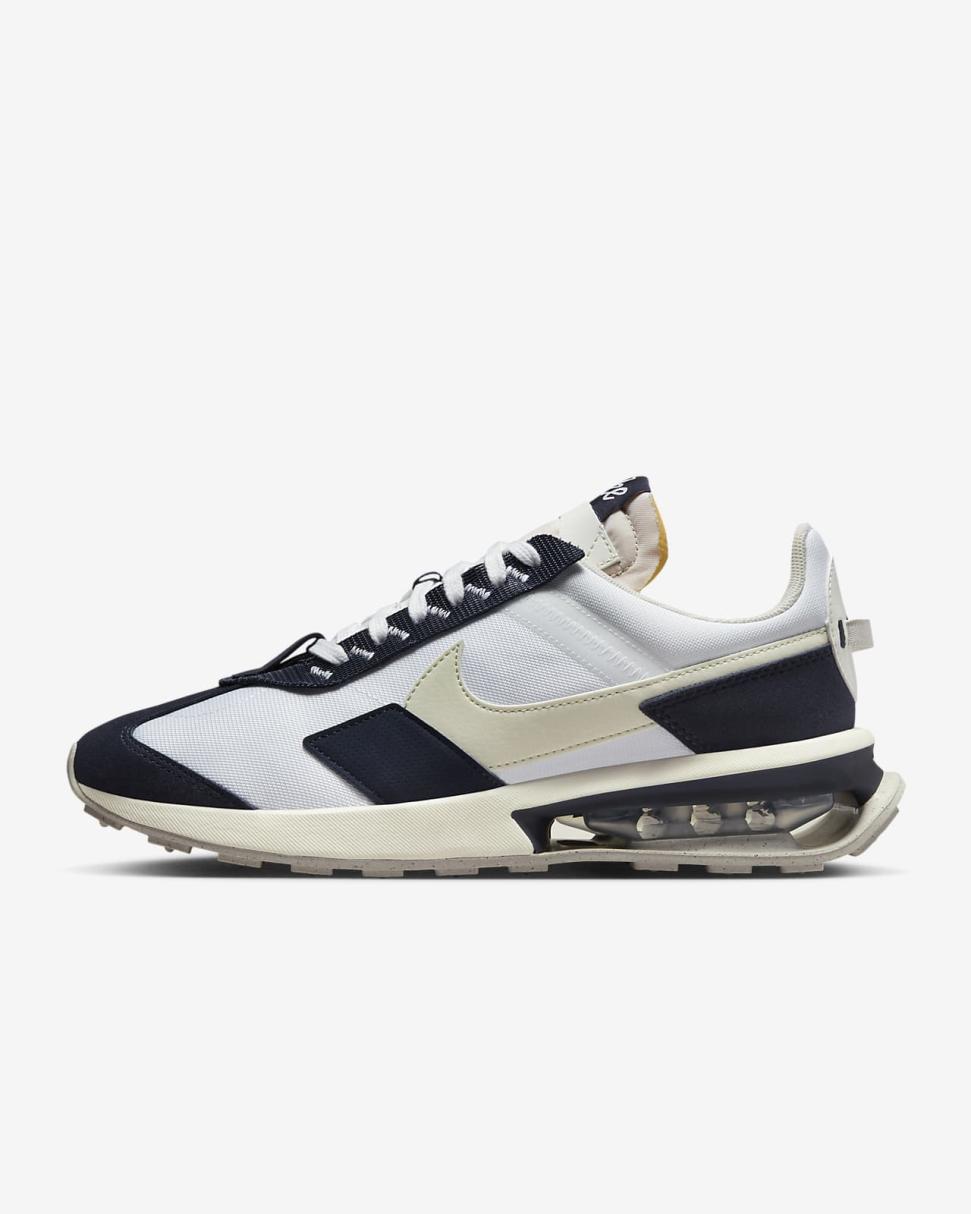 Nike Air Max Pre-Day White/Obsidian/Sail/Light Bone | Mens Nike Lifestyle