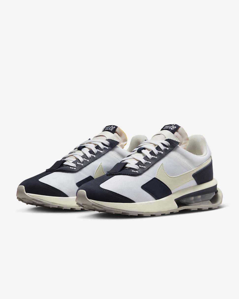 Nike Air Max Pre-Day White/Obsidian/Sail/Light Bone | Mens Nike Lifestyle