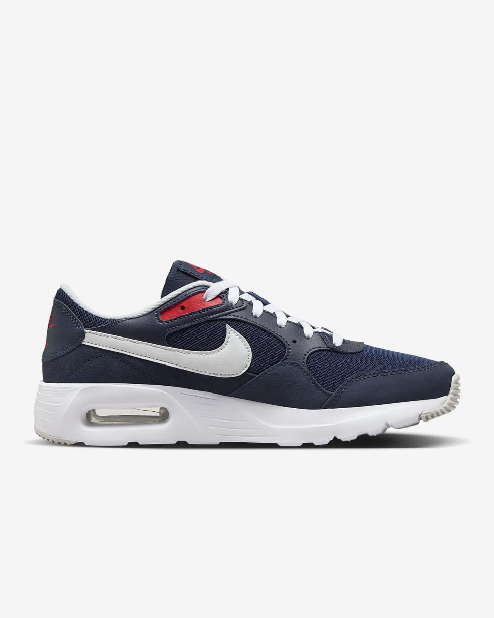 Nike Air Max SC Obsidian/Midnight Navy/Track Red/Photon Dust | Mens Nike First Day Kicks