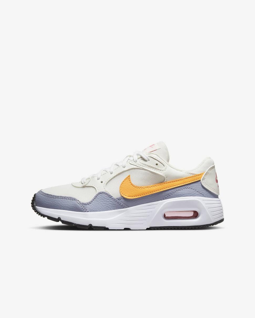 Nike Air Max SC Sail/Indigo Haze/White/Laser Orange | Kids Nike Air Max