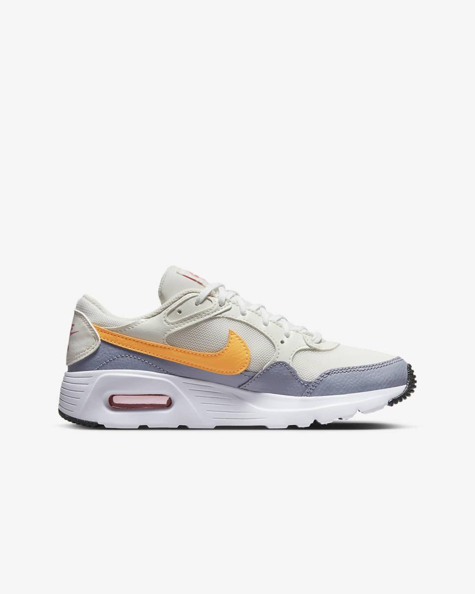 Nike Air Max SC Sail/Indigo Haze/White/Laser Orange | Kids Nike Air Max