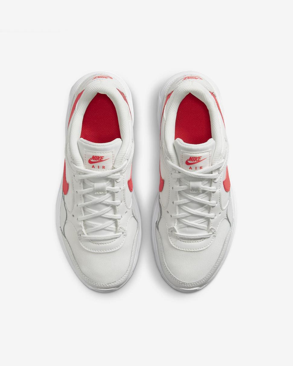 Nike Air Max SC Summit White/White/Track Red | Kids Nike First Day Kicks