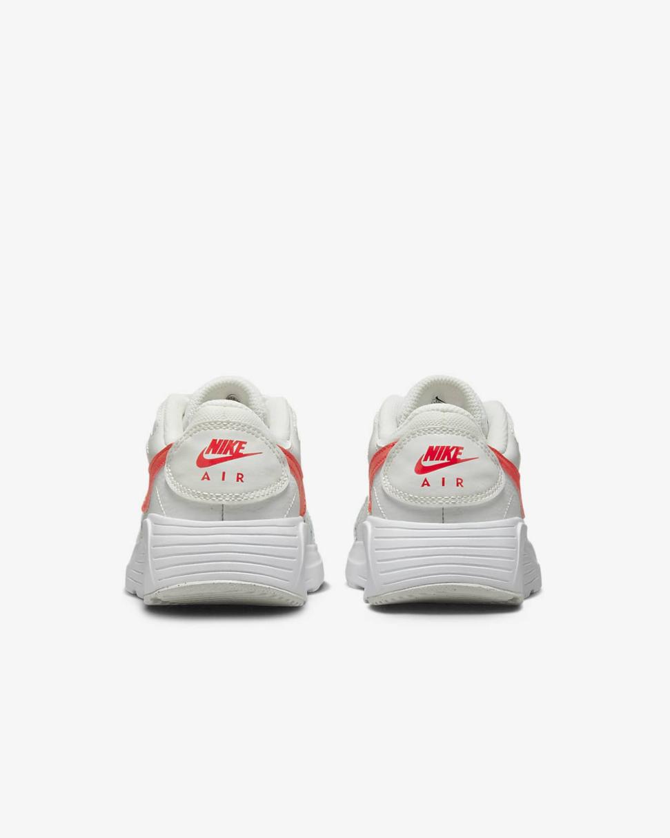 Nike Air Max SC Summit White/White/Track Red | Kids Nike First Day Kicks