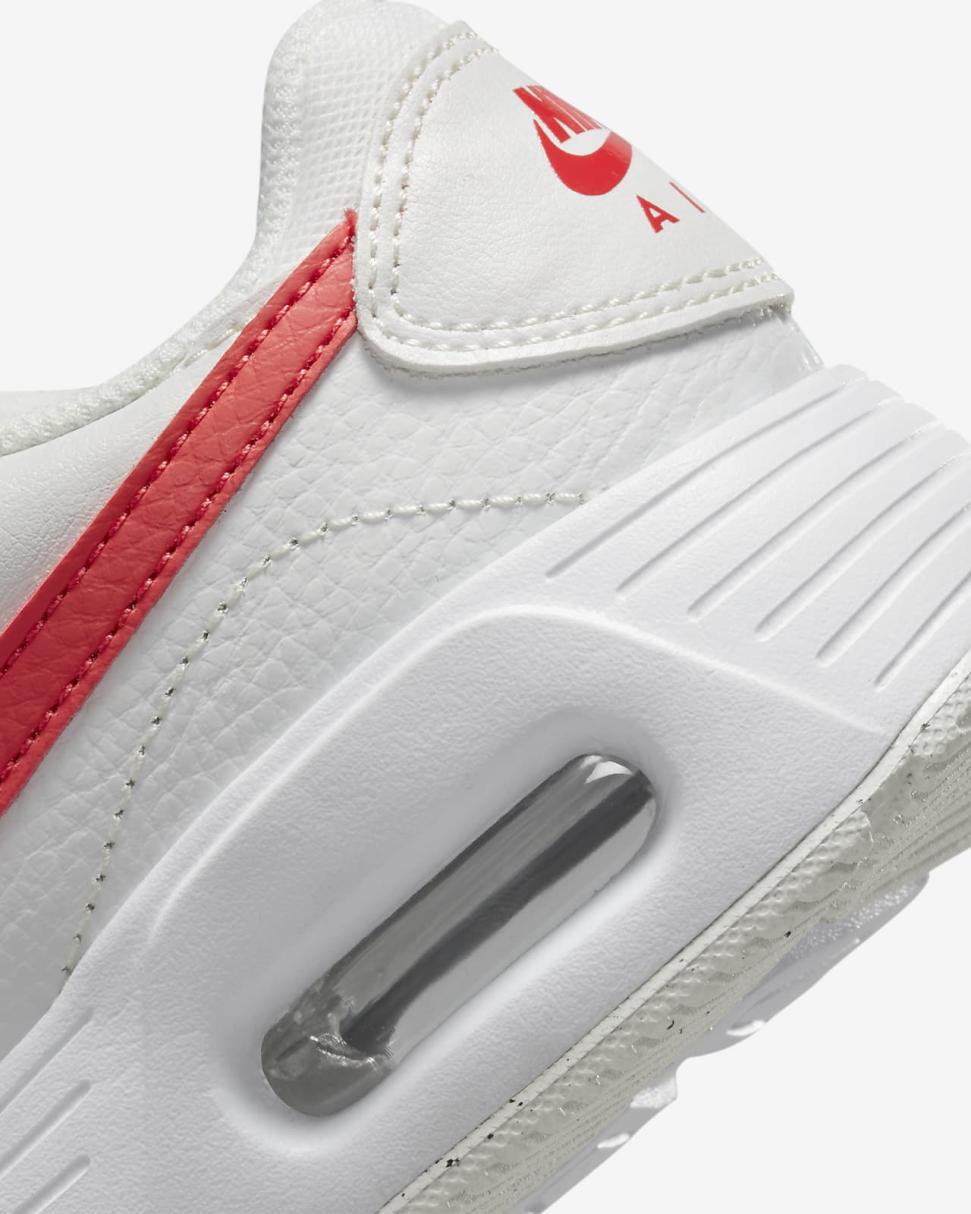 Nike Air Max SC Summit White/White/Track Red | Kids Nike First Day Kicks