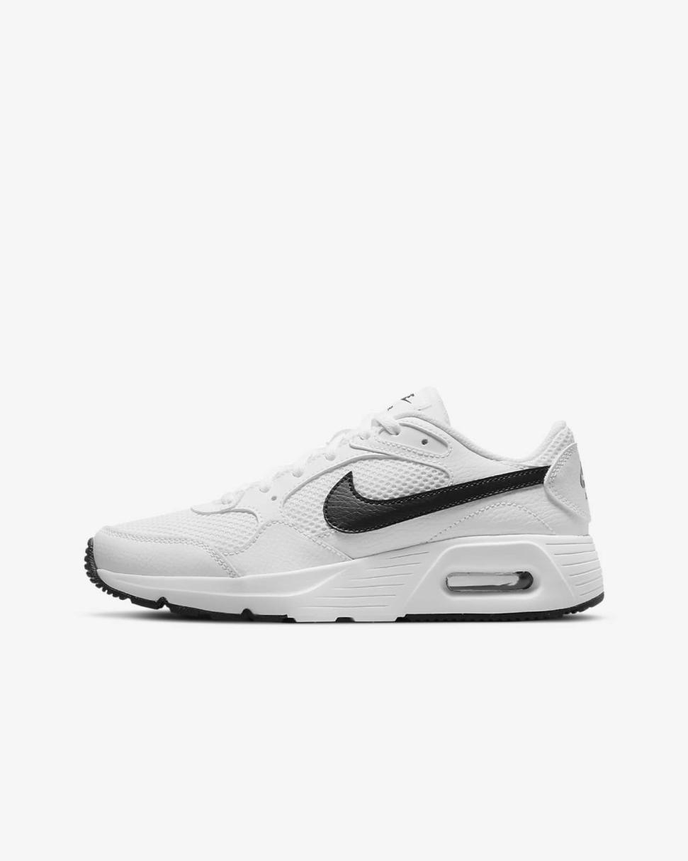 Nike Air Max SC White/White/Black | Kids Nike First Day Kicks