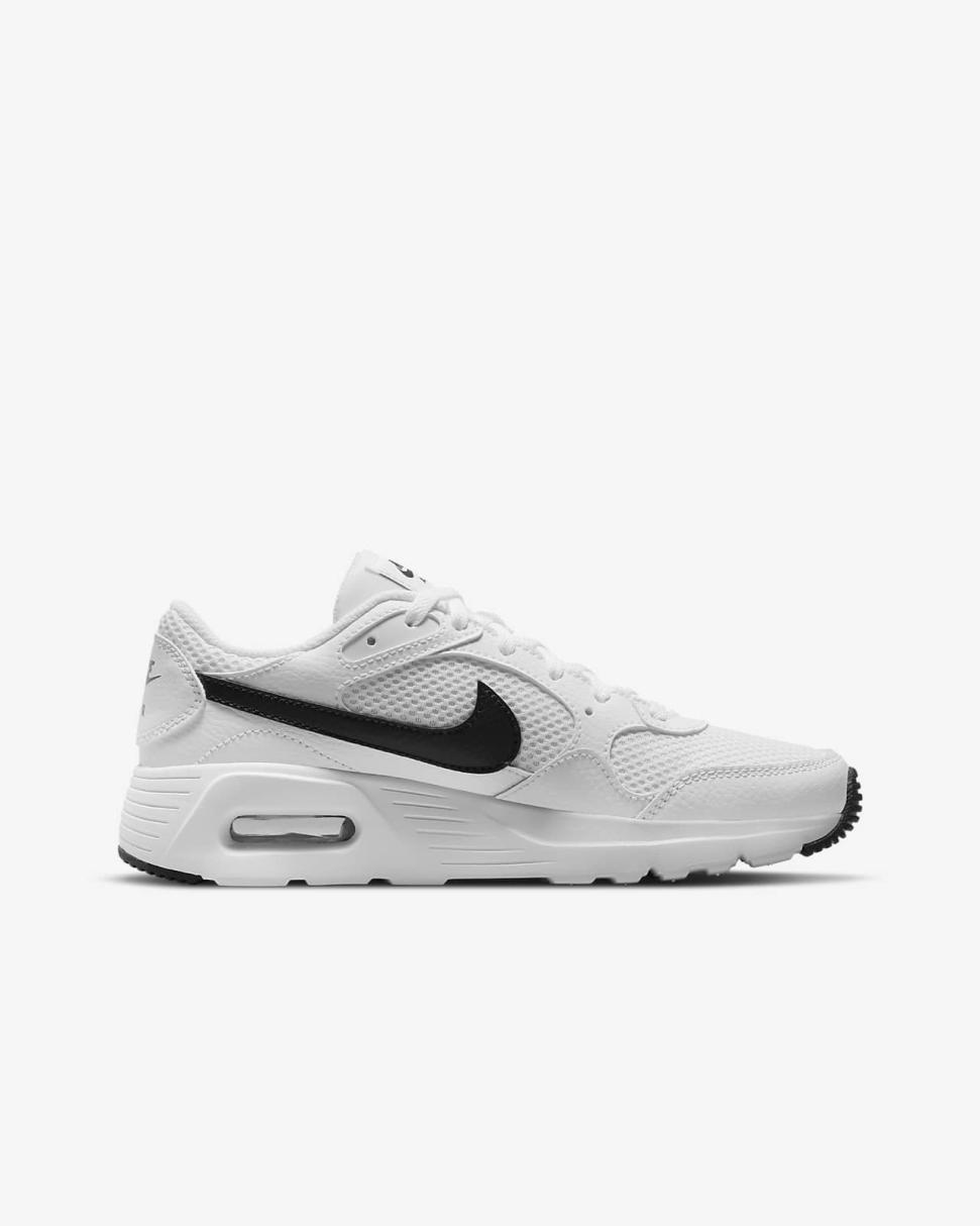 Nike Air Max SC White/White/Black | Kids Nike First Day Kicks