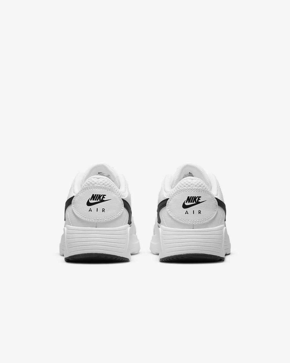 Nike Air Max SC White/White/Black | Kids Nike First Day Kicks