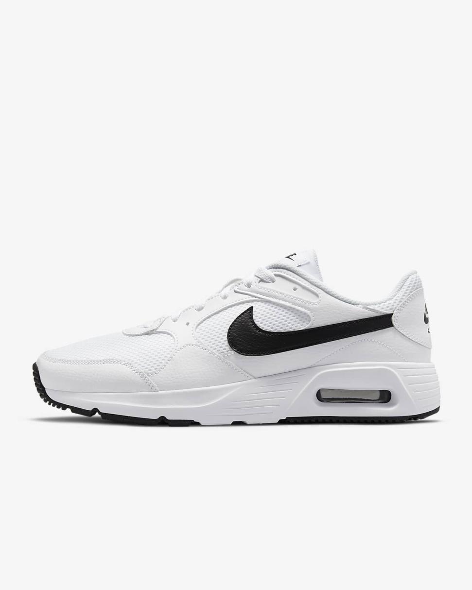 Nike Air Max SC White/White/Black | Mens Nike First Day Kicks