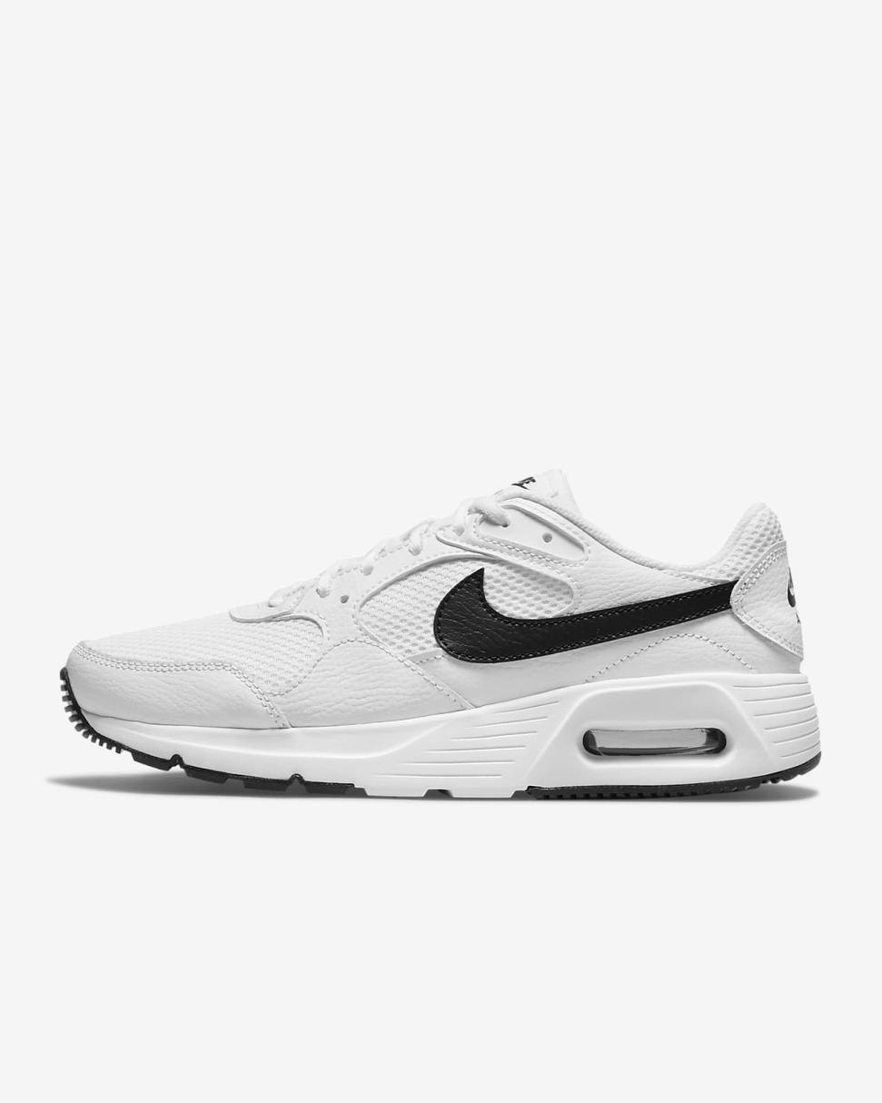 Nike Air Max SC White/White/Black | Womens Nike First Day Kicks
