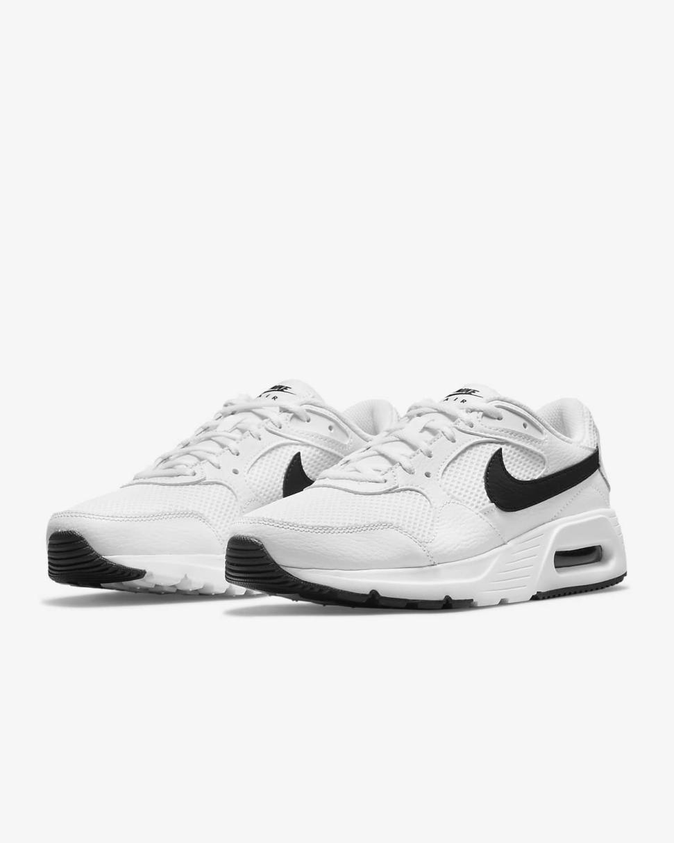 Nike Air Max SC White/White/Black | Womens Nike First Day Kicks