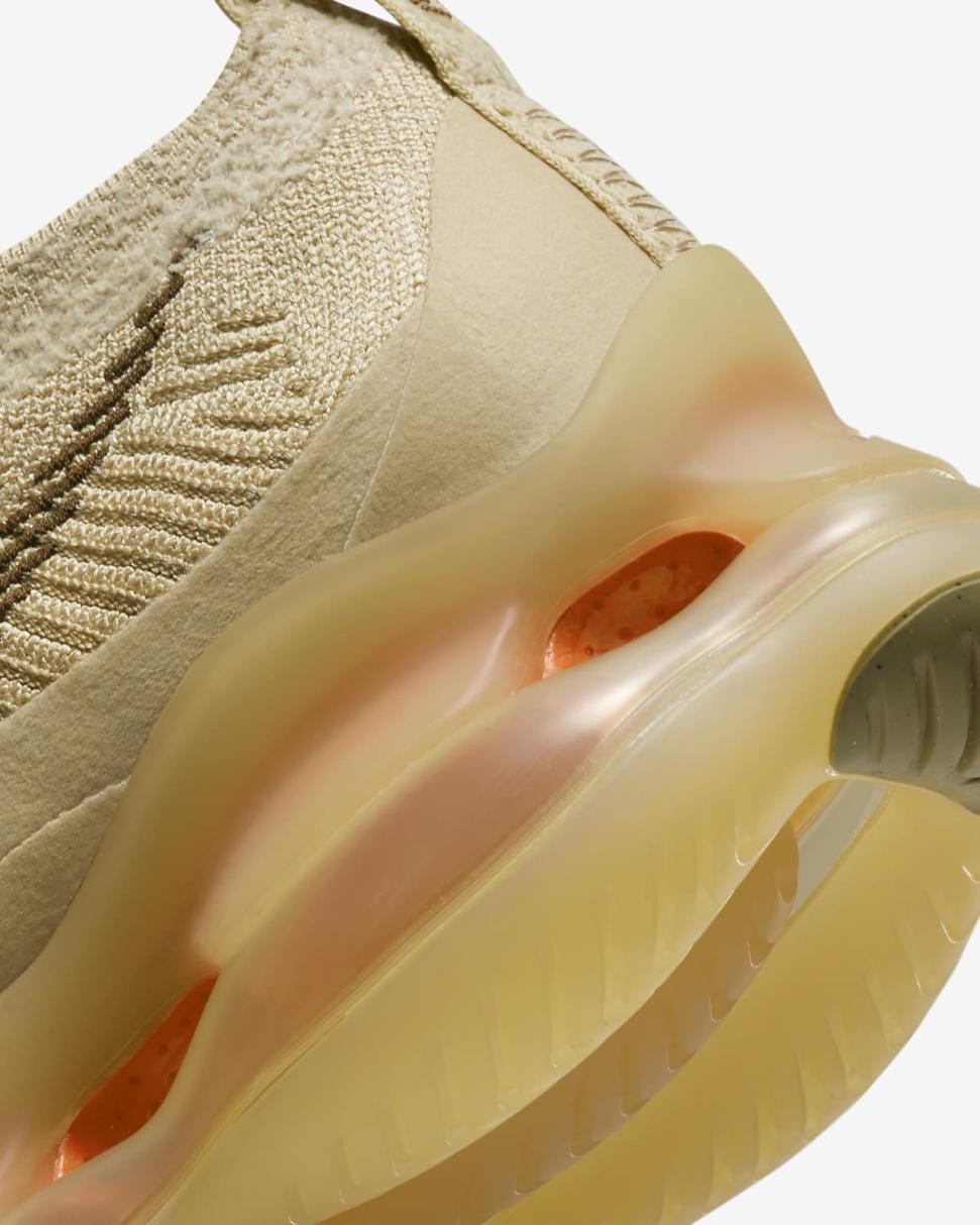 Nike Air Max Scorpion Flyknit Sesame/Wheat Gold/Lemon Wash/Coconut Milk | Womens Nike Lifestyle