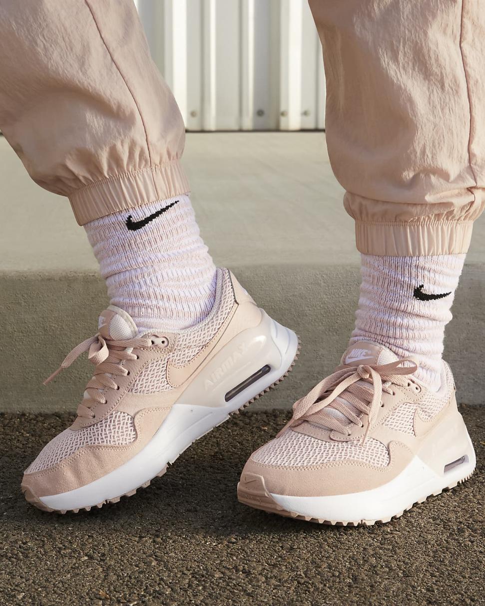 Nike Air Max SYSTM Barely Rose/Light Soft Pink/White/Pink Oxford | Womens Nike Lifestyle